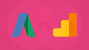 Google AdWords icon vs Google Analytics icon
