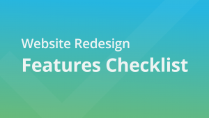 Website Redesign Features Checklist